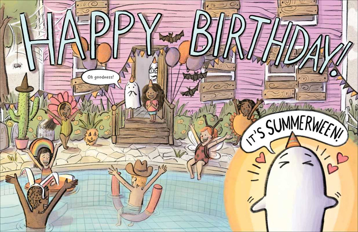 Little Ghost's Summerween by Maggie Edkins Willis