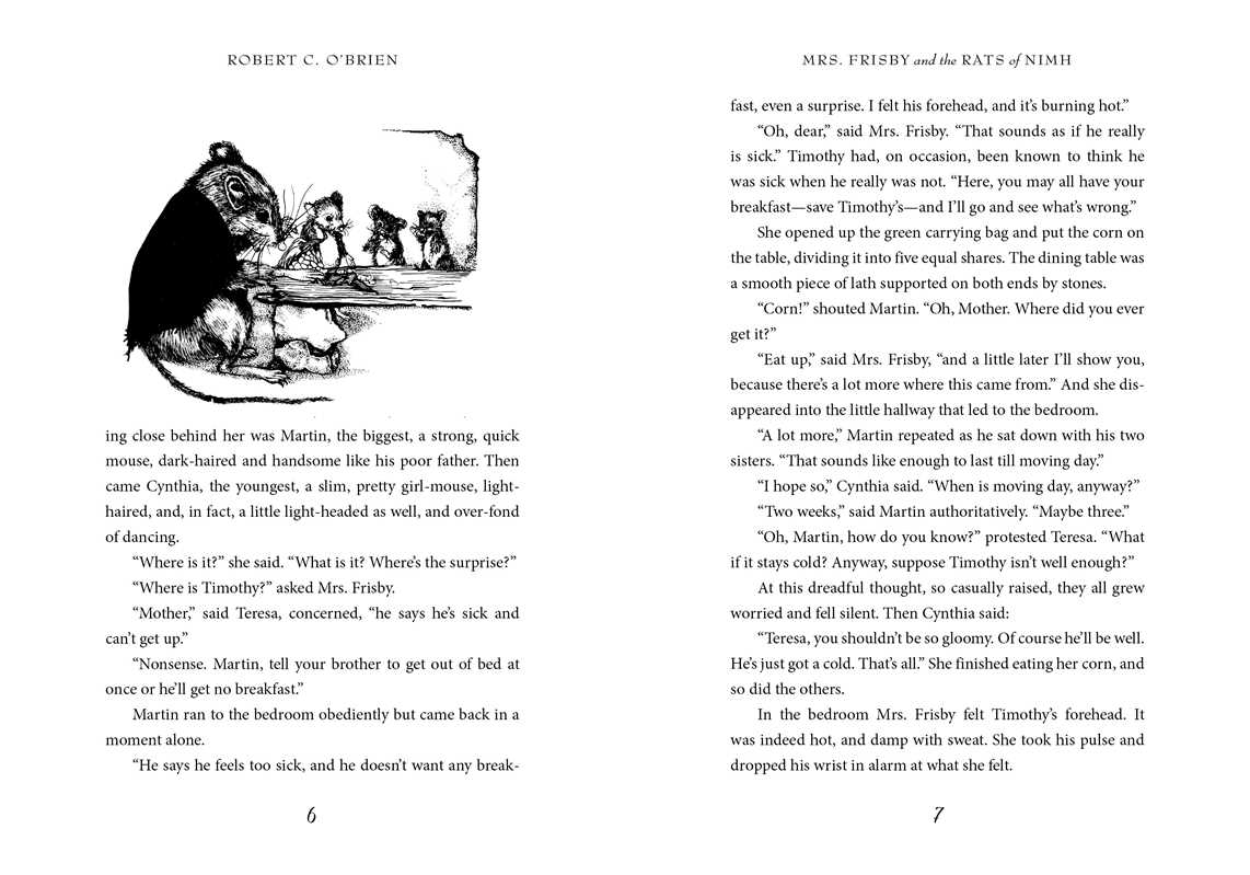 Mrs. Frisby and the Rats of Nimh by Robert C. O'Brien
